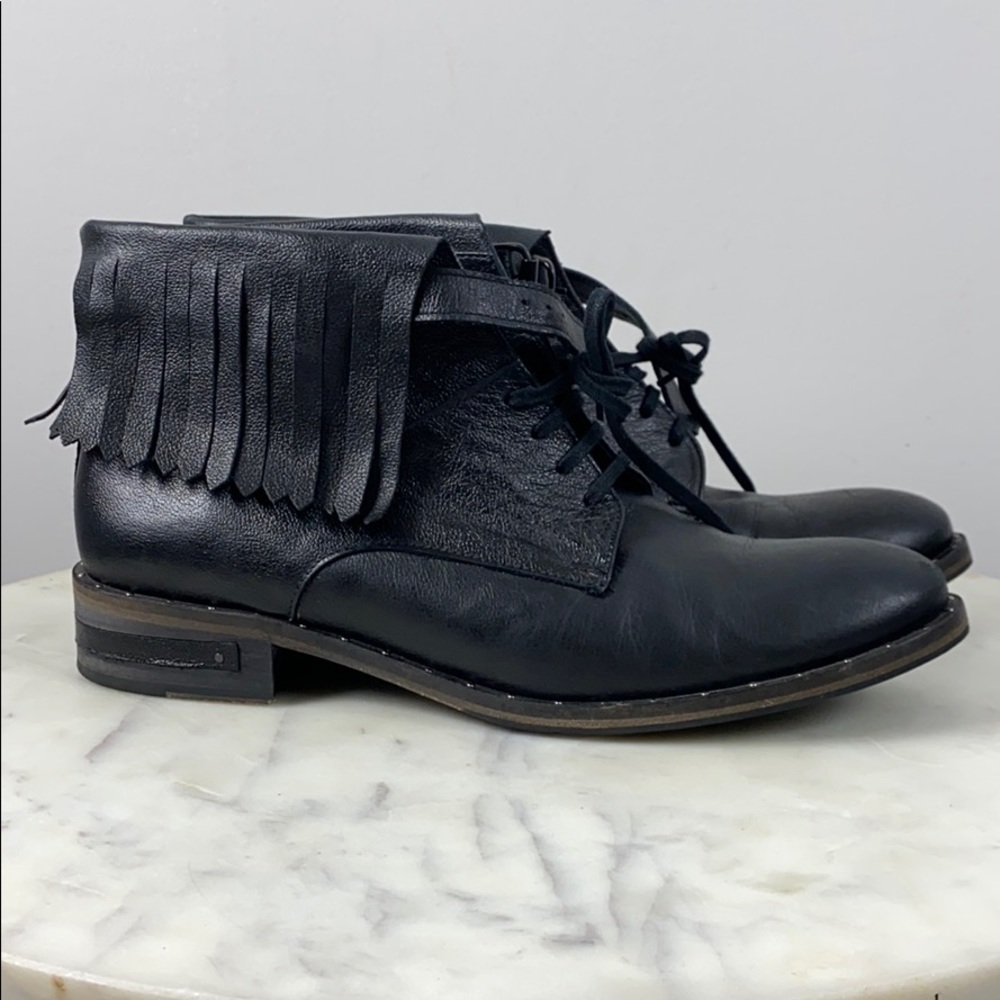 Freda Salvador Fridge Ankle Boot leather black 8
